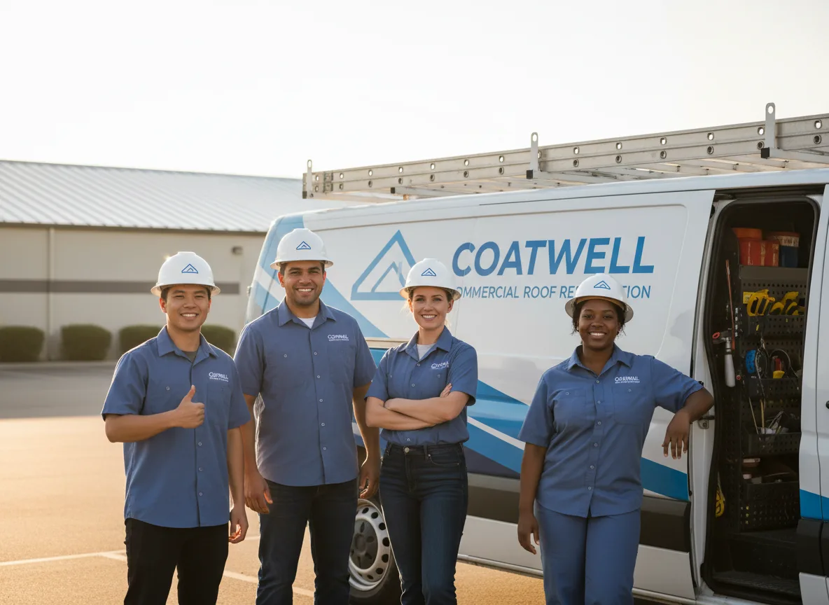 Commercial roof coating company in Anson, TX